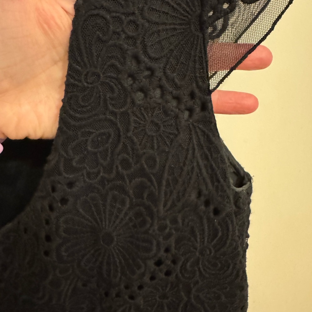 Lilly Pulitzer Elegant Black lace dress